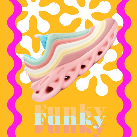 Robbin Orlando Color Block Platform Wedge Sneaker - Picture 6 of 9